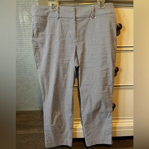 Striped Cropped Pants